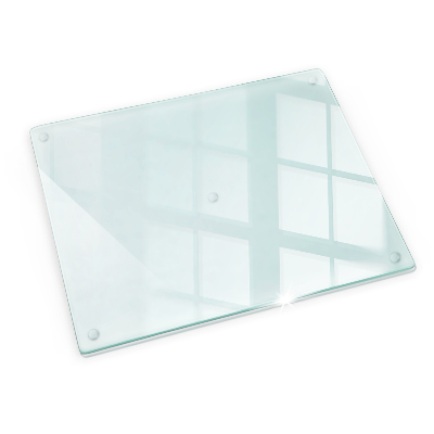 Placă sticla protectie aragaz transparent téglalap alakú