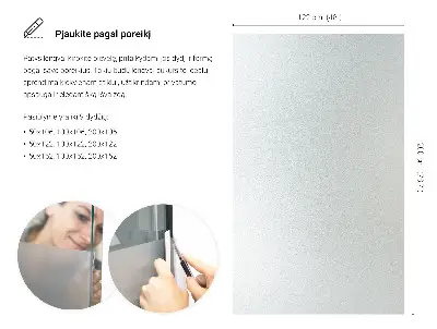 Fényáteresztő ablakfólia fényáteresztő kivitelben