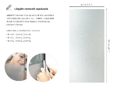 Fényáteresztő ablakfólia fényáteresztő kivitelben