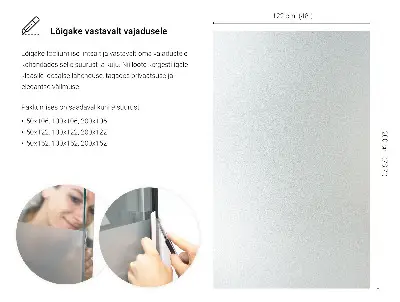 Fényáteresztő ablakfólia fényáteresztő kivitelben