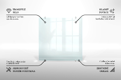 Konyhai panel Átlátszó