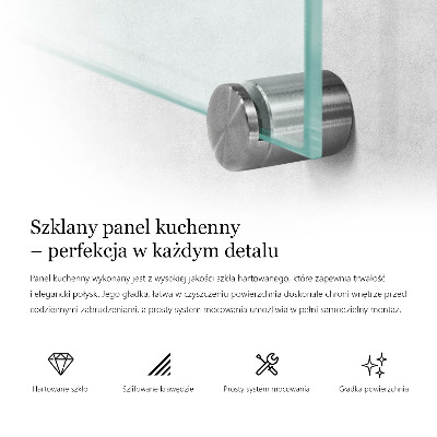 Konyhai panel Átlátszó