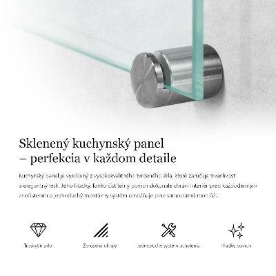 Konyhai panel Átlátszó