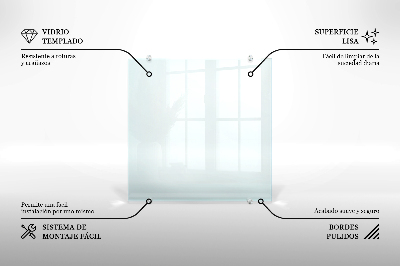 Konyhai panel Átlátszó
