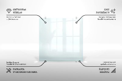 Konyhai panel Átlátszó