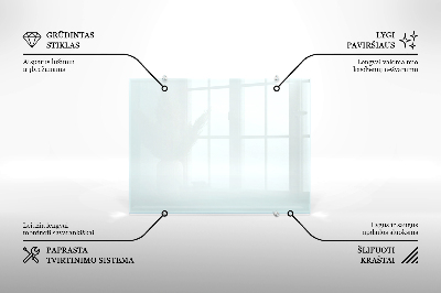 Konyhai panel Átlátszó