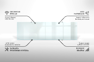Konyhai panel Átlátszó