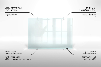 Konyhai panel Átlátszó