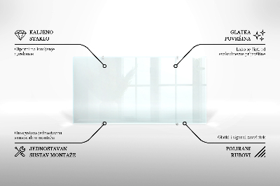 Konyhai panel Átlátszó