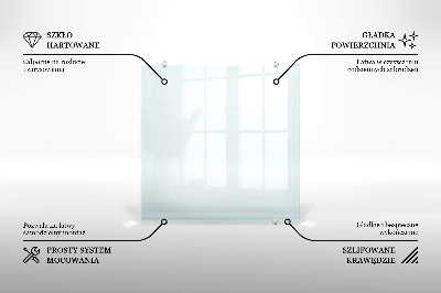 Konyhai panel Átlátszó