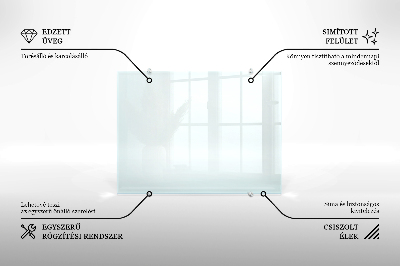 Konyhai panel Átlátszó