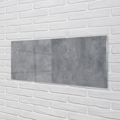 Konyhai üveg panel Kő betonfal