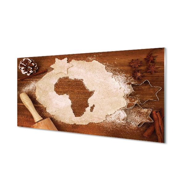 Konyhai üveg panel Konyhai tészta roller Afrika
