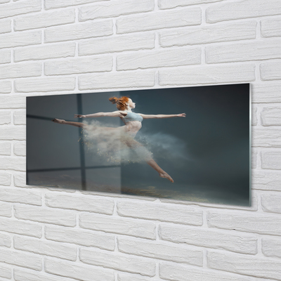 Konyhai üveg panel balerina füst