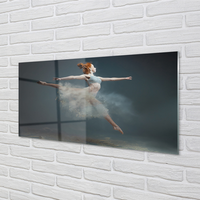 Konyhai üveg panel balerina füst