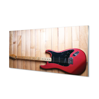 Konyhai üveg panel Elektromos gitár