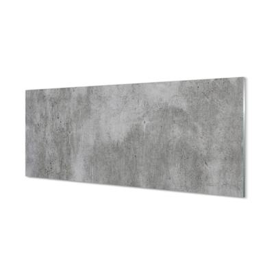 Konyhai üveg panel Kő betonfal
