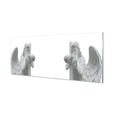 Konyhai üveg panel ima az angyalok