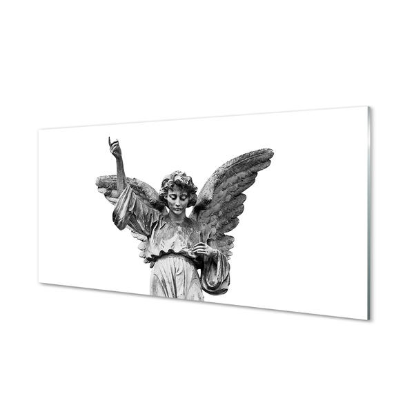 Konyhai üveg panel angyal