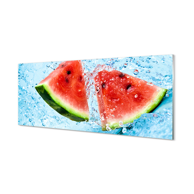 Konyhai üveg panel görögdinnye víz