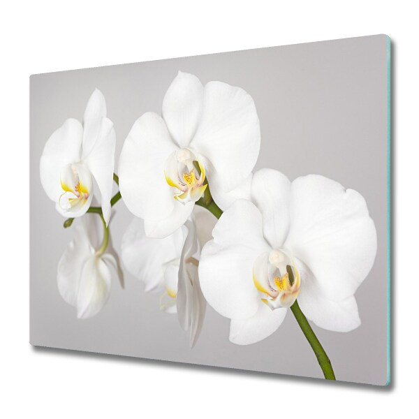 Üveg vágódeszka Orchidea
