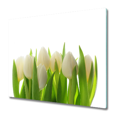 Üveg vágódeszka tulipán