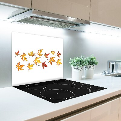 Üveg vágódeszka Őszi levelek