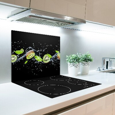Üveg vágódeszka Kiwi és víz