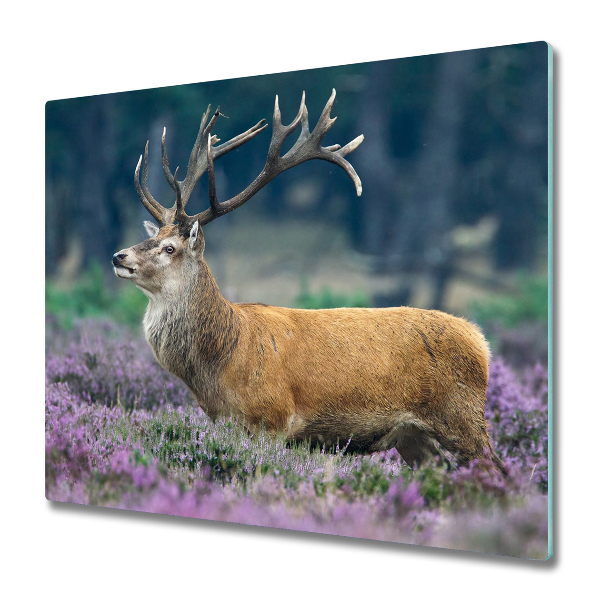 Üveg vágódeszka Deer levendula