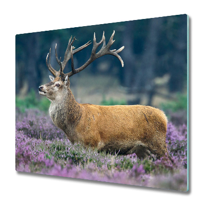 Üveg vágódeszka Deer levendula