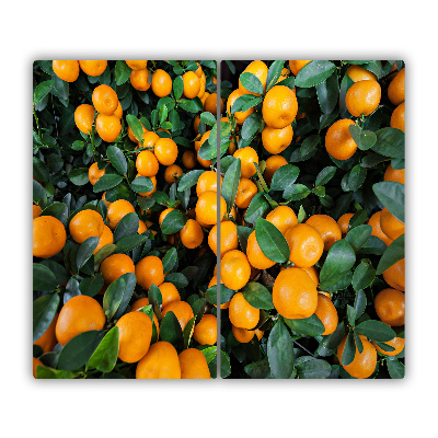 Üveg vágódeszka mandarin