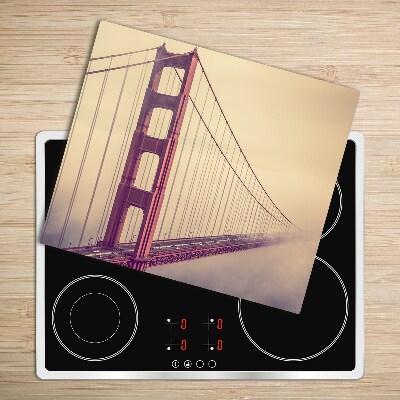 Üveg vágódeszka Bridge San Francisco