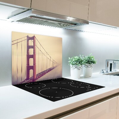 Üveg vágódeszka Bridge San Francisco