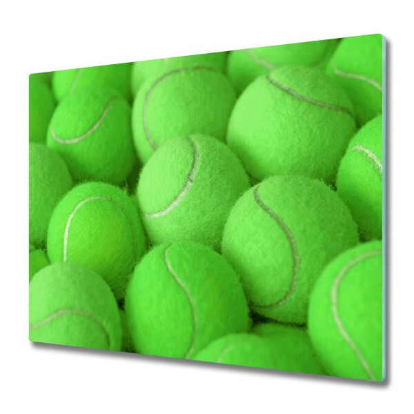 Üveg vágódeszka teniszlabda