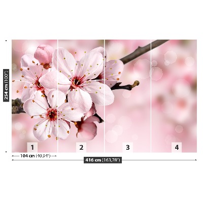 Fotótapéta rózsaszín virág