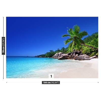 Fotótapéta Seychelles strand