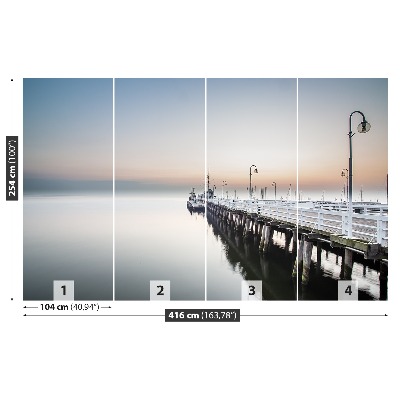 Fotótapéta Pier napkelte