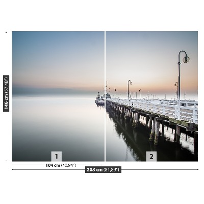 Fotótapéta Pier napkelte