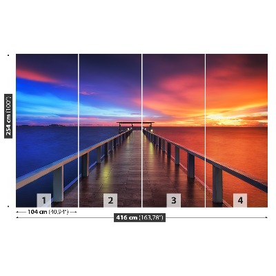 Fotótapéta Sunrise Bridge