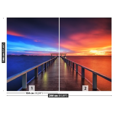 Fotótapéta Sunrise Bridge