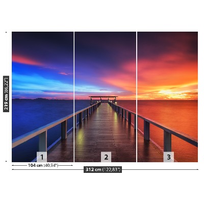 Fotótapéta Sunrise Bridge