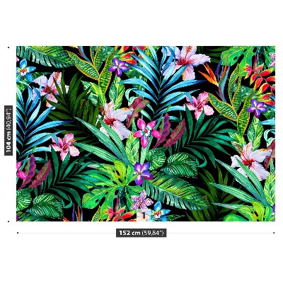 Fotótapéta trópusi virágok