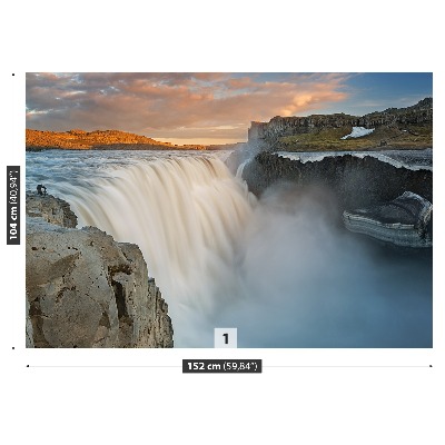 Fotótapéta vízesés Dettifoss