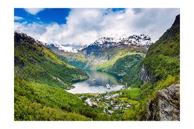 Fotótapéta fjord Norvégia