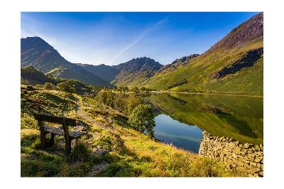 Fotótapéta Lake hegység