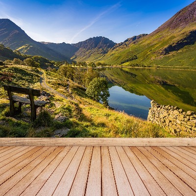 Fotótapéta Lake hegység