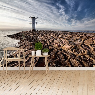 Fotótapéta szélmalom Lighthouse