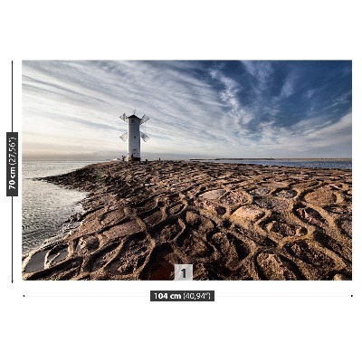 Fotótapéta szélmalom Lighthouse