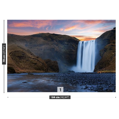 Fotótapéta Skogafoss vízesés