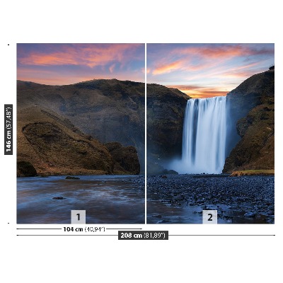 Fotótapéta Skogafoss vízesés